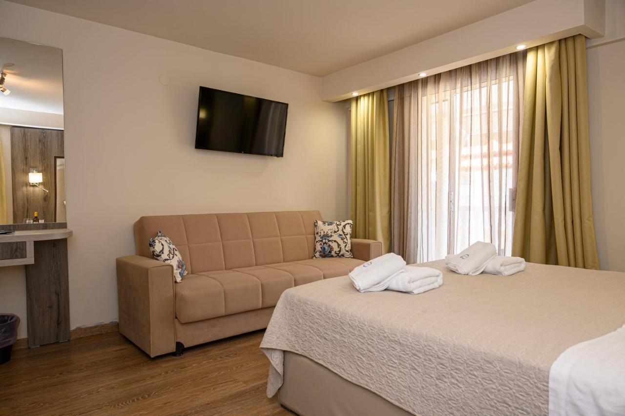 Oxygen Apartment Olympiaki Akti Bagian luar foto